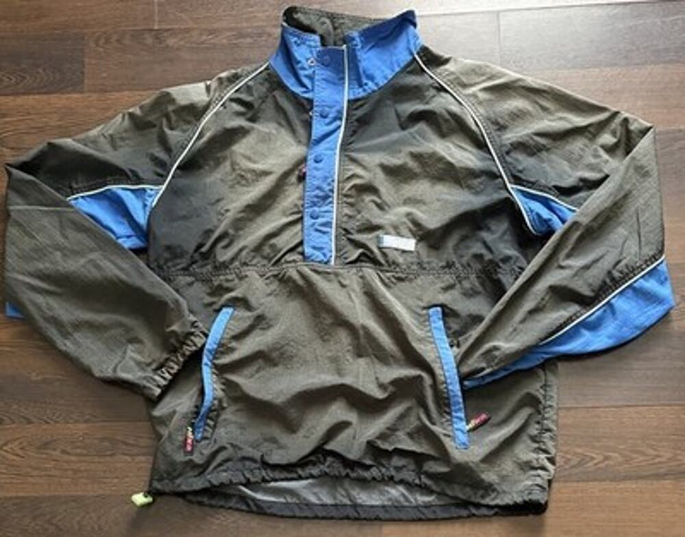 RARE Vintage HIND Colorblock Anorak Windbreaker Jacket Med